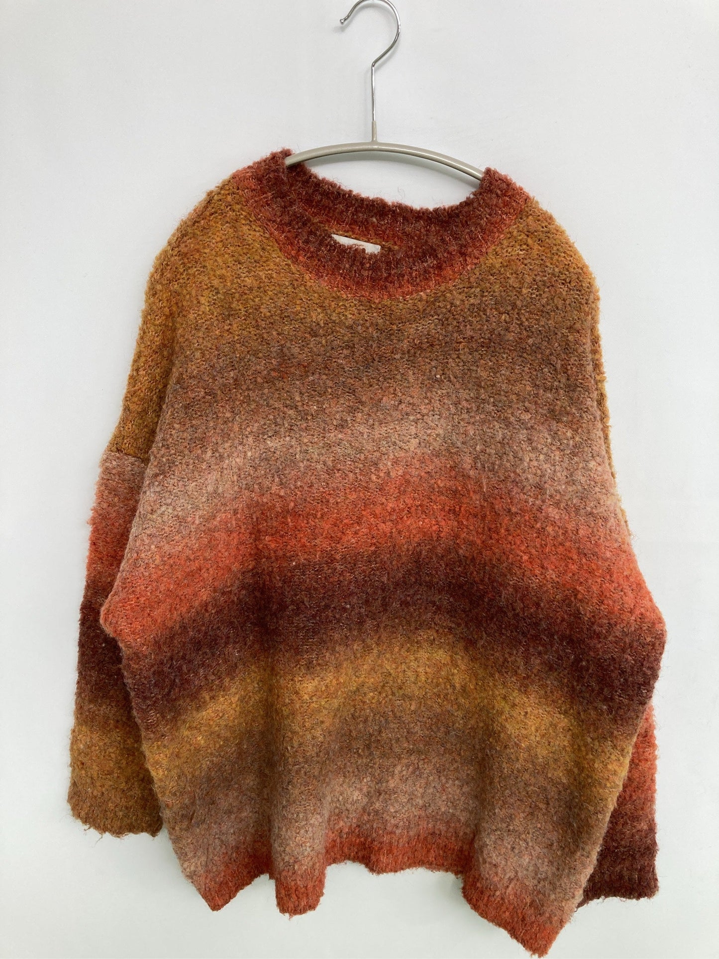 emi +/エミ/ニット/セーター/トップス/オレンジ