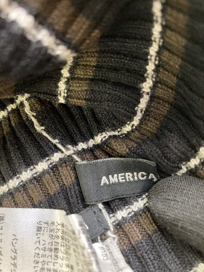 AMERICAN HOLIC/アメリカンホリック/ニット/セーター/トップス/ブラック/M