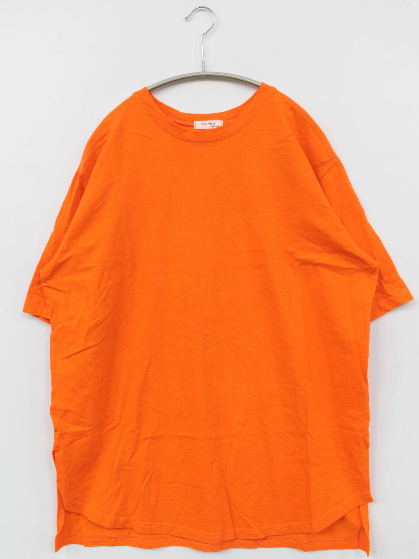 PINK POUCH/Tシャツ/カットソー/トップス/オレンジ