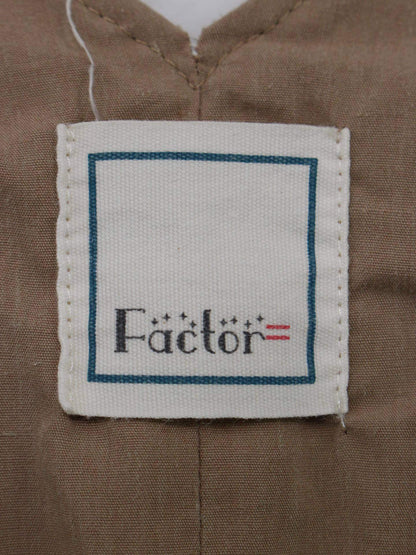 factor/サロペット/オーバーオール/オールインワン・サロペット/ベージュ