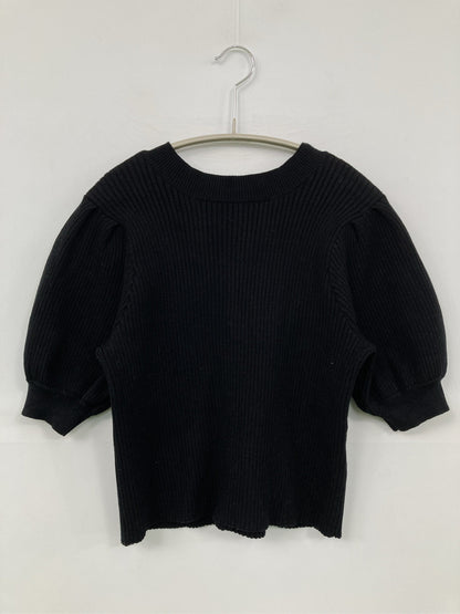 NICE CLAUP/ナイスクラップ/ニット/セーター/トップス/ブラック/F