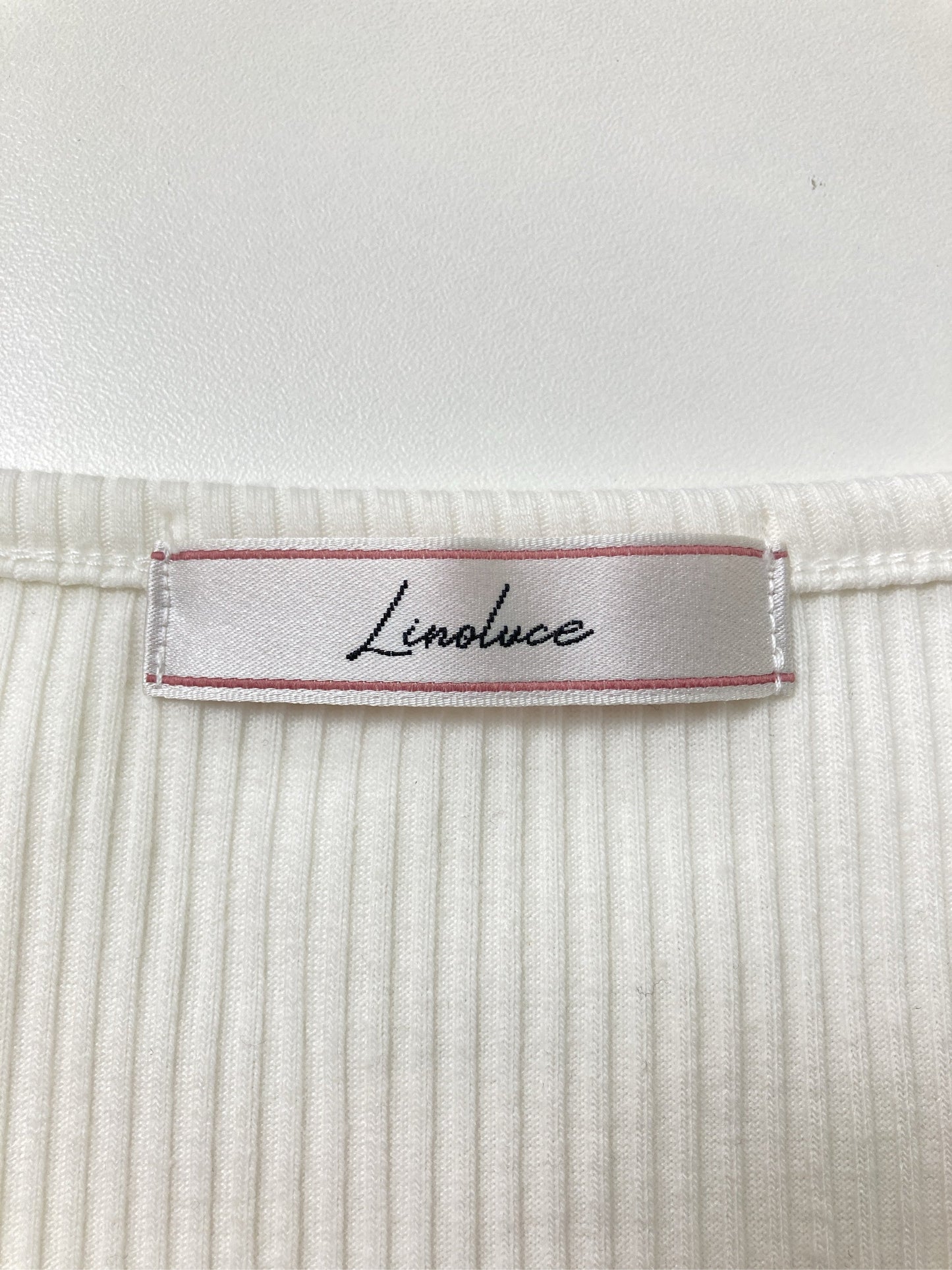 Linoluce/リノルーセ/ニット/セーター/トップス/ホワイト/M