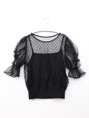 MIIA/ミーア/その他トップス/トップス/ブラック/F