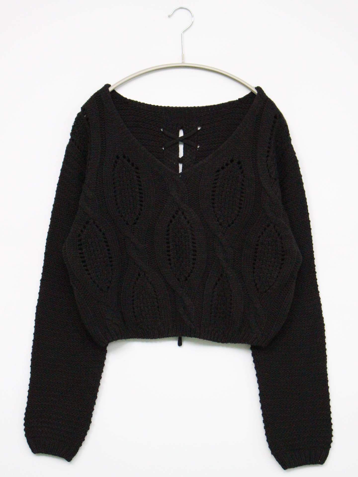 baby shoop/ニット/セーター/トップス/ブラック/F