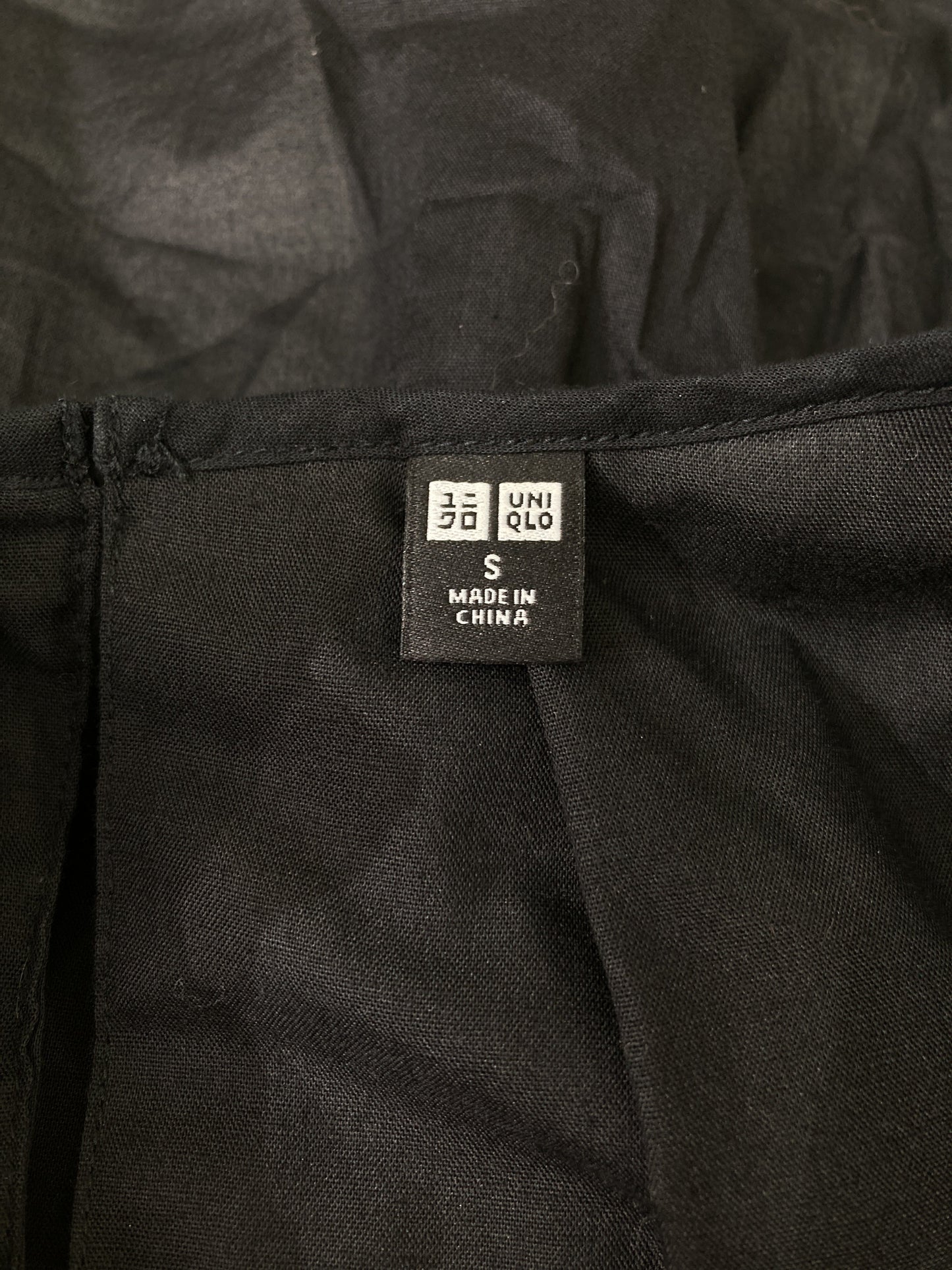 UNIQLO/ユニクロ/ワンピース/ワンピース/ドレス/ブラック/S