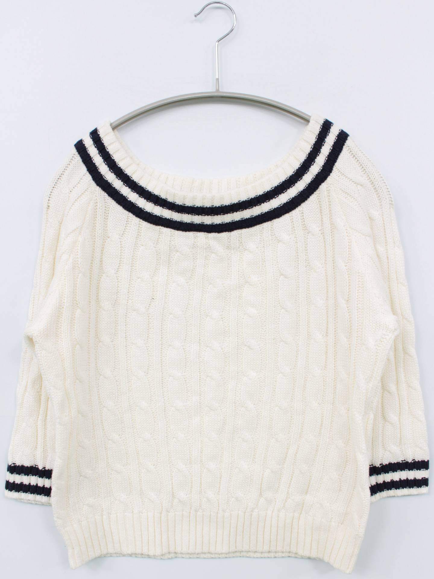 Apuweiser-riche/ニット/セーター/トップス/ホワイト/2