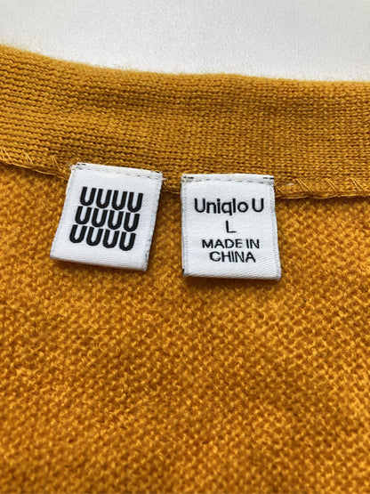 UNIQLO/ユニクロ/カーディガン/ボレロ/トップス/オレンジ/L