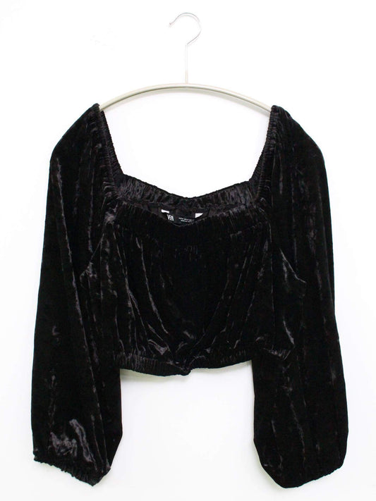 ZARA/ザラ/その他トップス/トップス/ブラック/S
