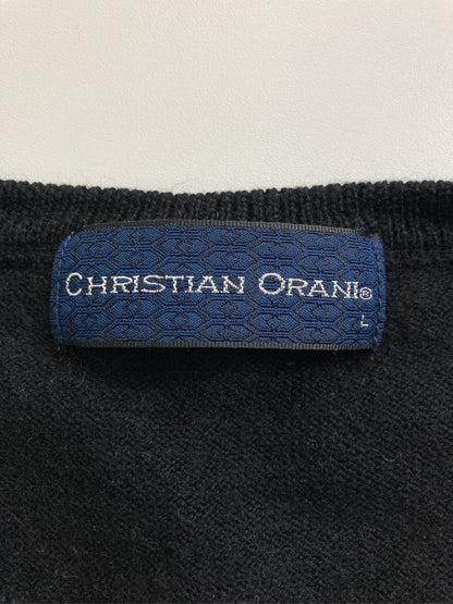 CHRISTIAN ORANI/クリスチャンオラーニ/ベスト/トップス/ブラック/L