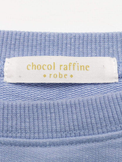 chocol raffine/Tシャツ/カットソー/トップス/スカイブルー/F