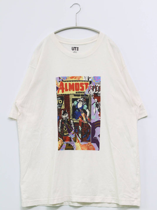 UNIQUE/Tシャツ/カットソー/トップス/ホワイト/XL