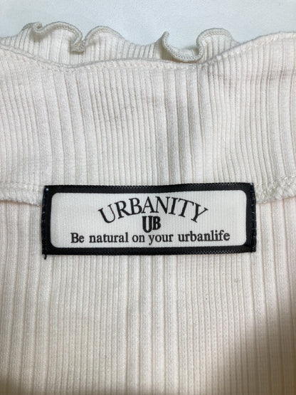 URBANITY/アーバニティ/ニット/セーター/トップス/ホワイト/M