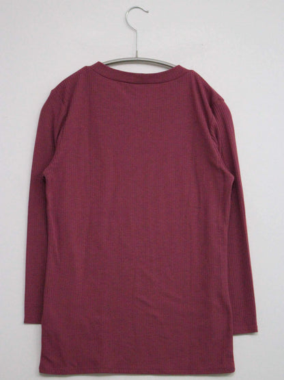 ニット/セーター/トップス/ピンク/M