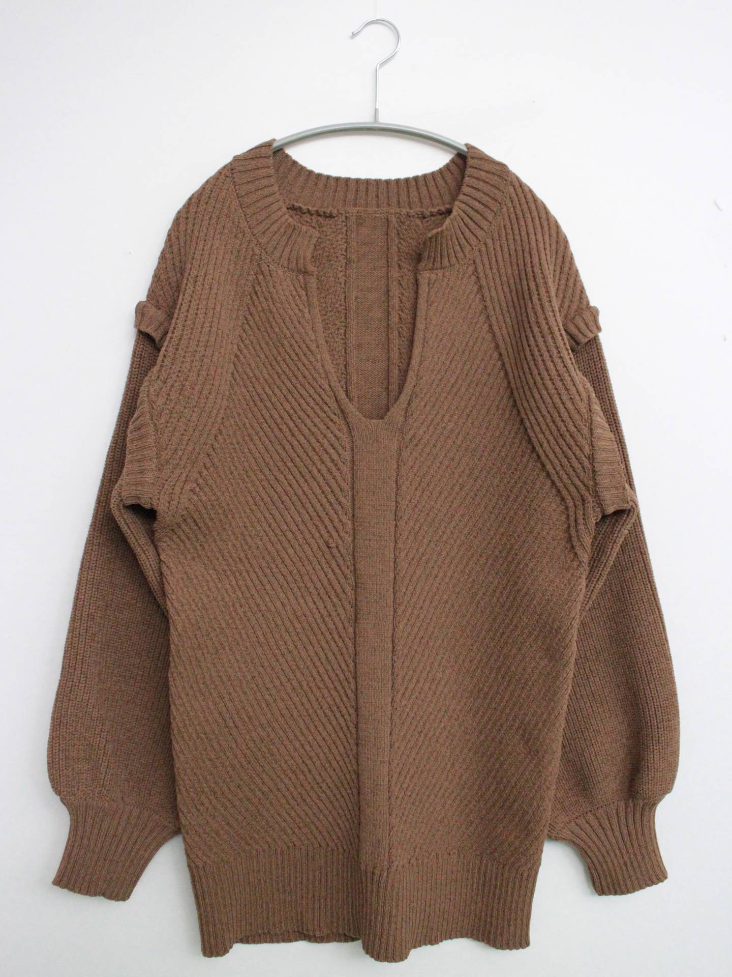 lawgy/ラウジー/ニット/セーター/トップス/ブラウン/F