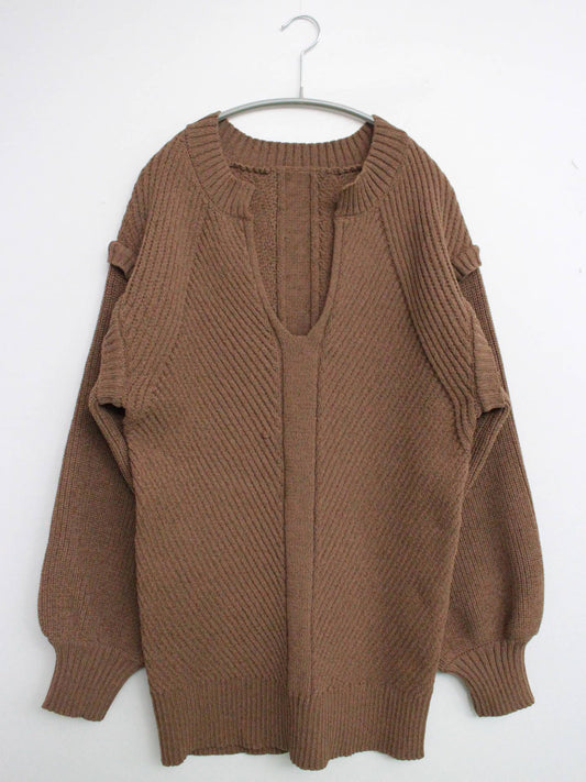 lawgy/ラウジー/ニット/セーター/トップス/ブラウン/F