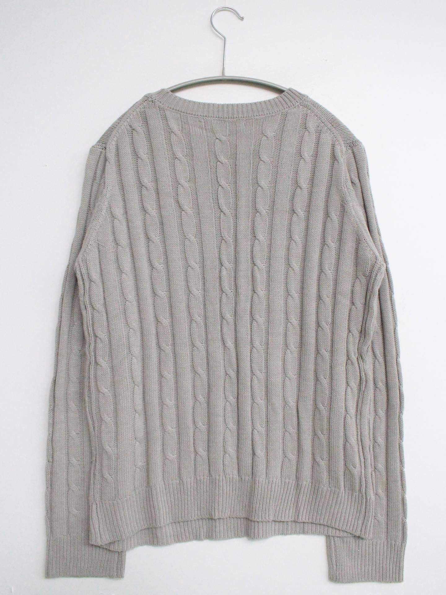 AZUL/アズール/ニット/セーター/トップス/グレー/M