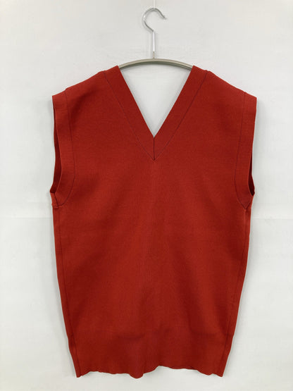 m//エムスラッシュ/ベスト/トップス/レッド/FREE