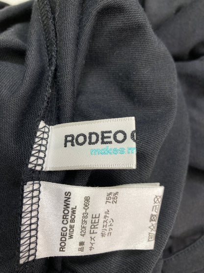 RODEO CROWNS/ロデオクラウンズ/つなぎ/オールインワン/オールインワン・サロペット/ブラック/FREE