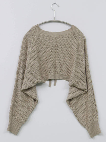 CASSE/カーディガン/ボレロ/トップス/ベージュ/M