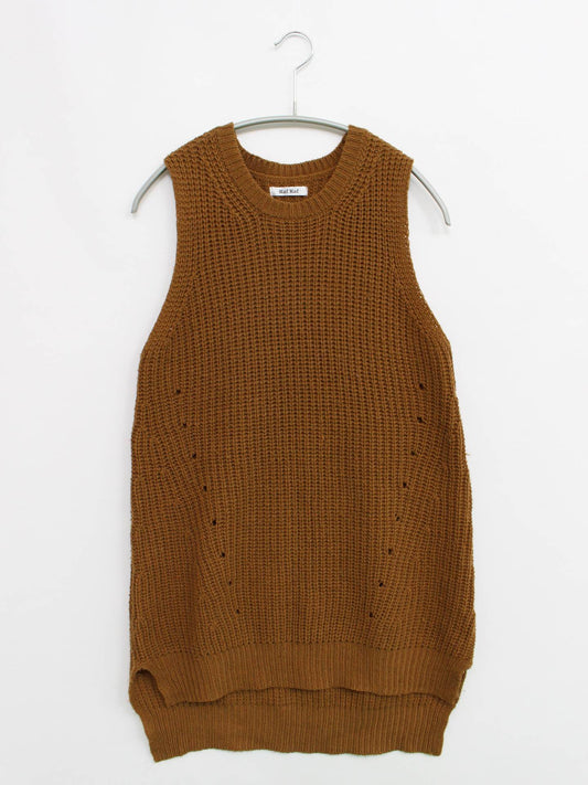 RafRaf/ニット/セーター/トップス/ブラウン/L