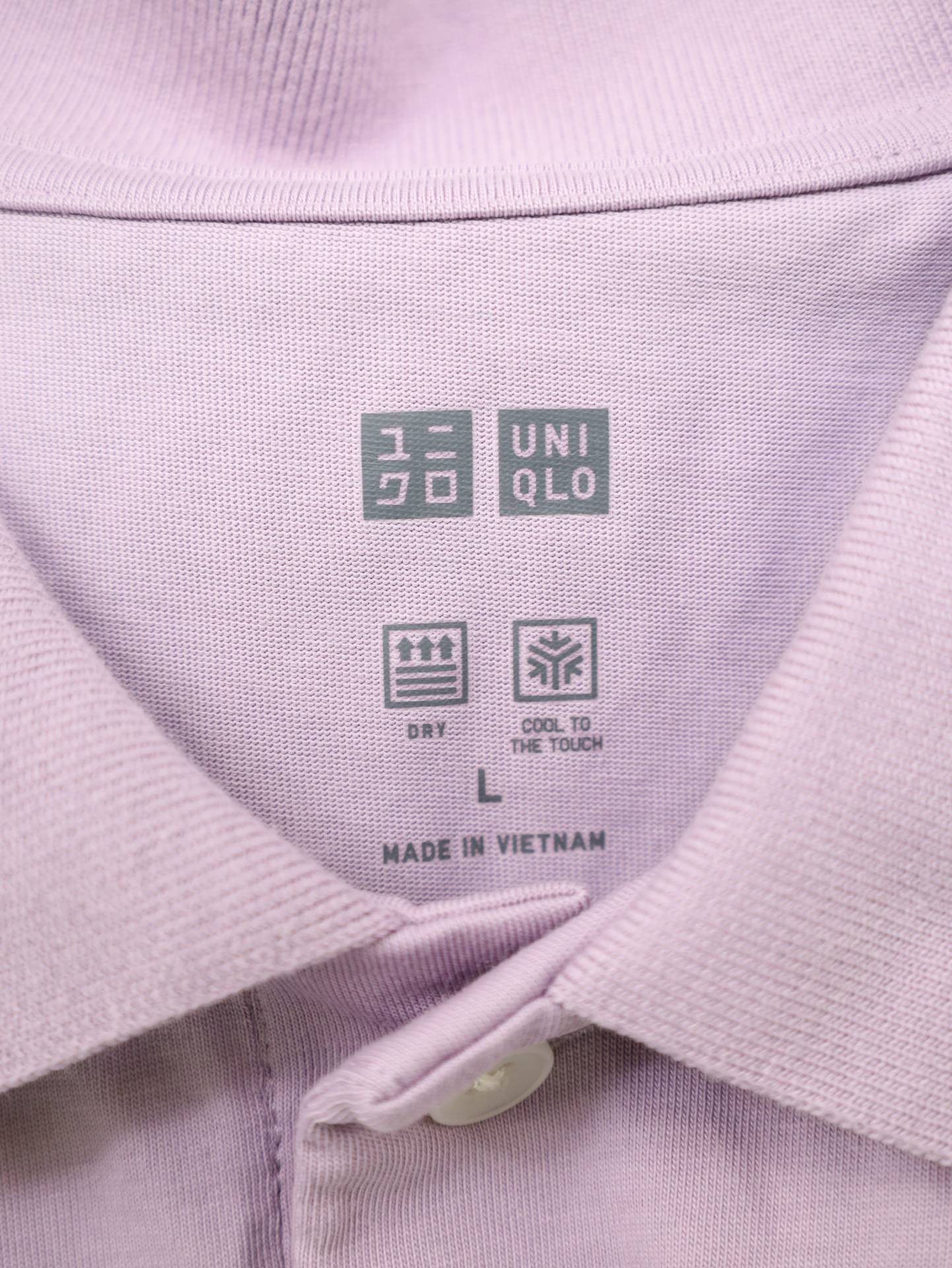 UNIQLO/ユニクロ/ポロシャツ/トップス/パープル/L