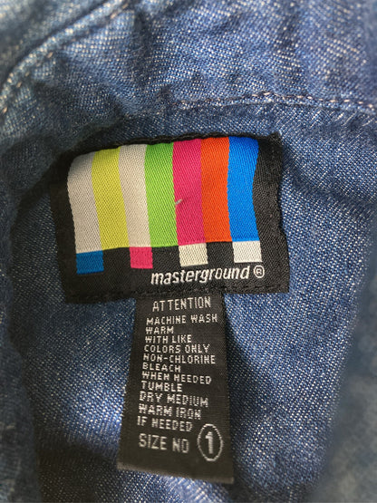 masterground/シャツ/ブラウス/トップス/ブルー/1