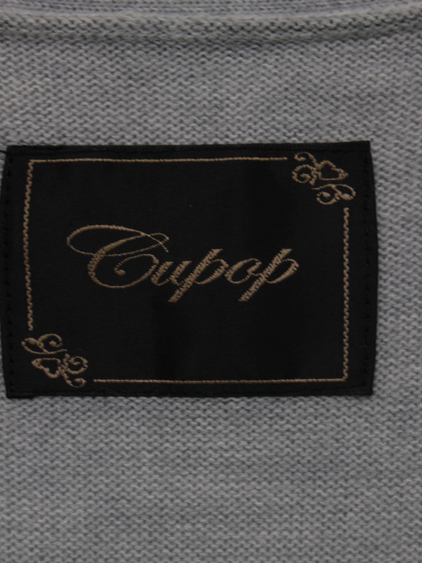 Cupop/カーディガン/ボレロ/トップス/グレー/S