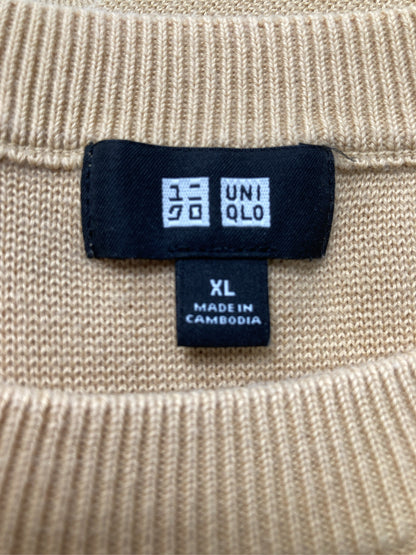 UNIQLO/ユニクロ/ニット/セーター/トップス/ベージュ/XL