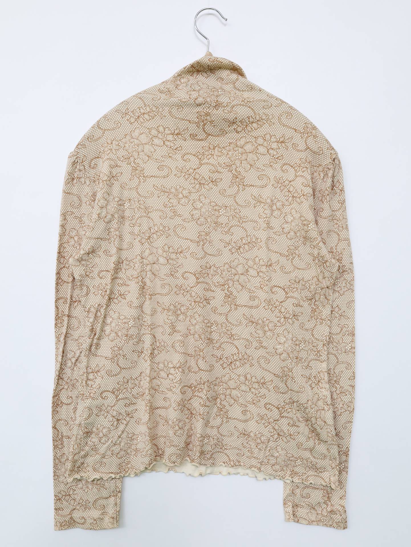 oeillet/Tシャツ/カットソー/トップス/ベージュ/L