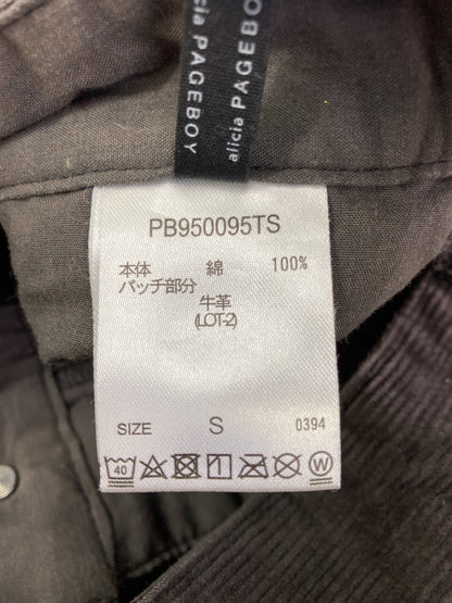 PAGEBOY/ペイジボーイ/デニムパンツ/パンツ/ブラック/S