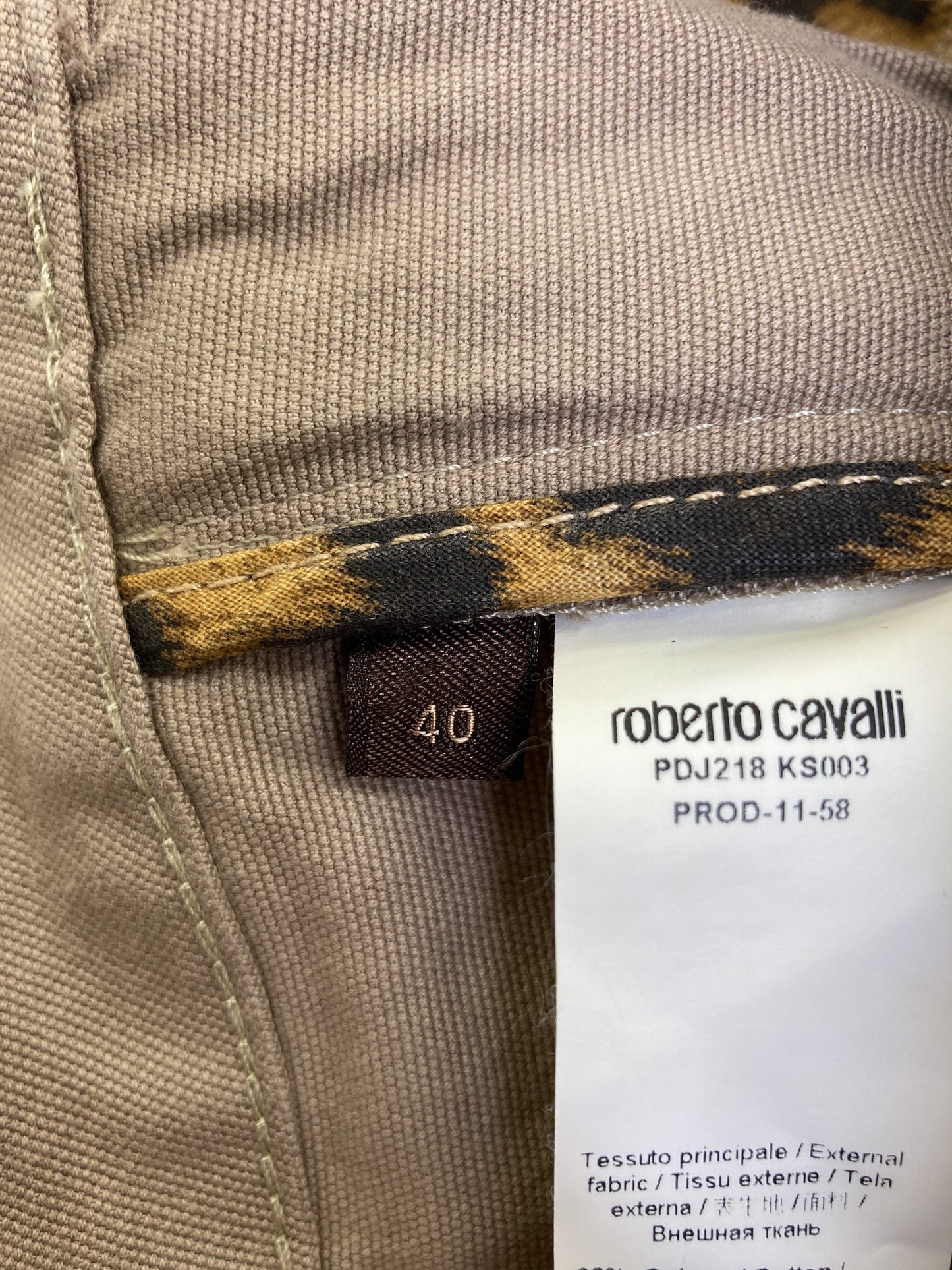 roberto cavalli/その他パンツ/パンツ/ベージュ/40