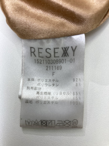 RESEXY/Tシャツ/カットソー/トップス/ブラウン/F