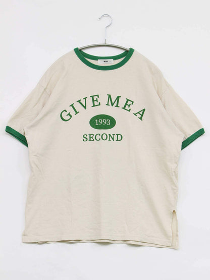 WEGO/ウィゴー/Tシャツ/カットソー/トップス/アイボリー/S