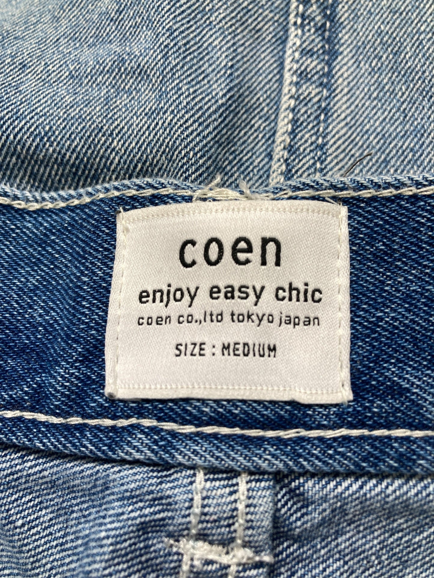 coen/コーエン/デニムスカート/スカート/ブルー/MEDIUM
