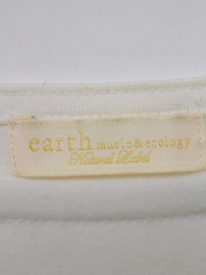 earth music&ecology/アースミュージックアンドエコロジー/Tシャツ/カットソー/トップス/ホワイト/F