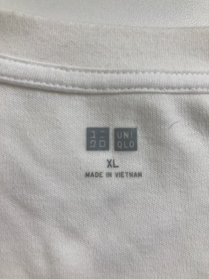 UNIQLO/ユニクロ/Tシャツ/カットソー/トップス/ホワイト/XL