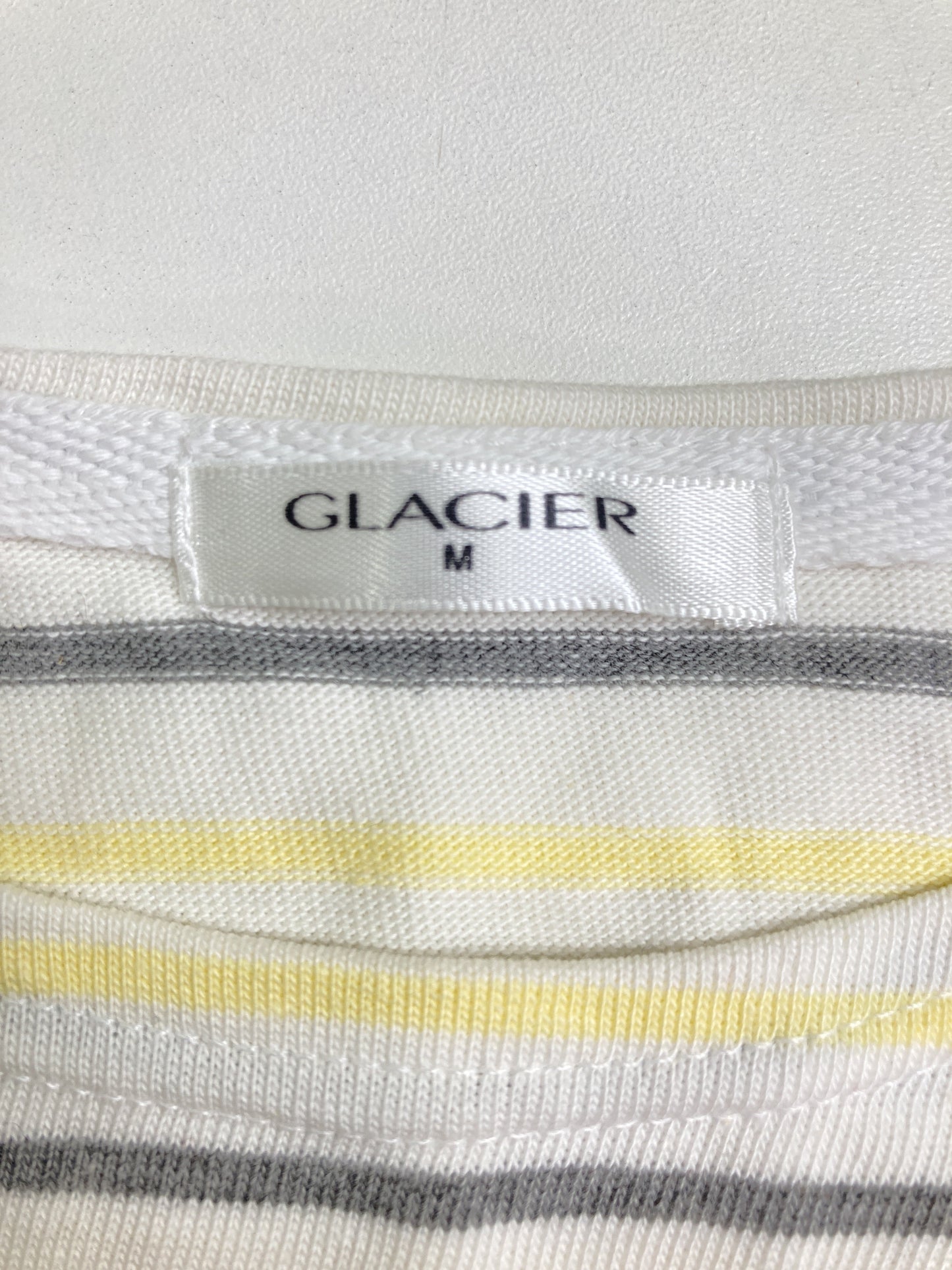 GLACIER/グラシア/Tシャツ/カットソー/トップス/イエロー/M