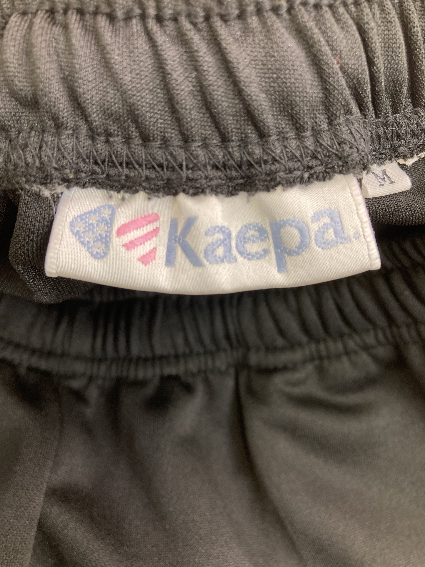 Kaepa/ジャージ/トラックパンツ/パンツ/ブラック/M