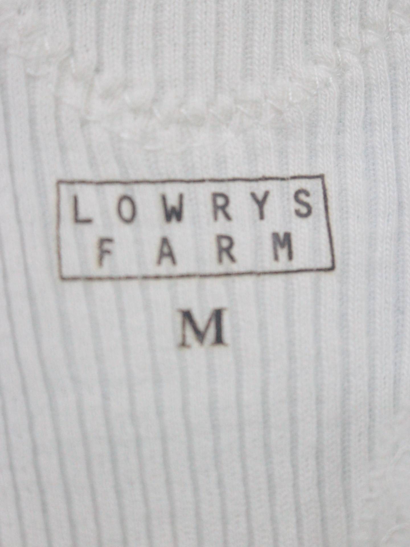 LOWRYS FARM/ローリーズファーム/タンクトップ/トップス/ホワイト/M