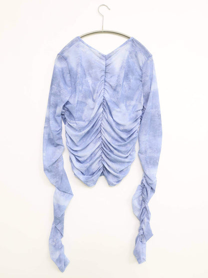 ZARA/ザラ/その他トップス/トップス/スカイブルー/L