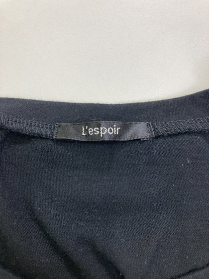 L’espoir/ワンピース/ワンピース/ドレス/ブラック/M