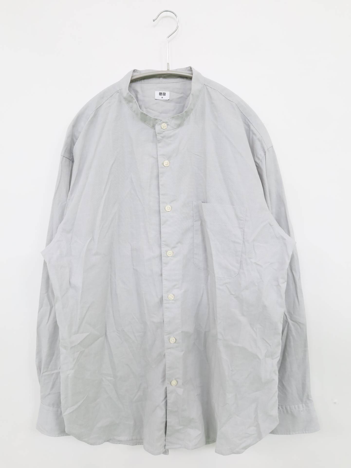 UNIQLO/ユニクロ/シャツ/ブラウス/トップス/スカイブルー/M