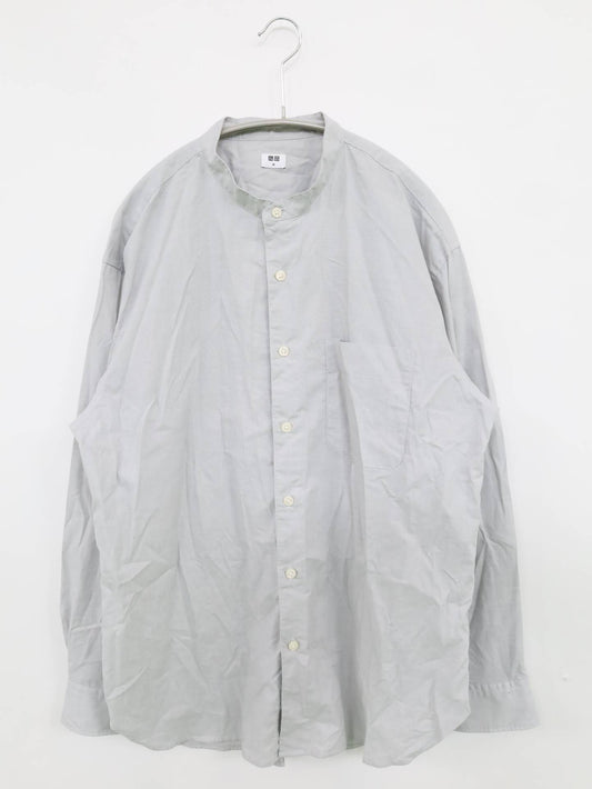UNIQLO/ユニクロ/シャツ/ブラウス/トップス/スカイブルー/M