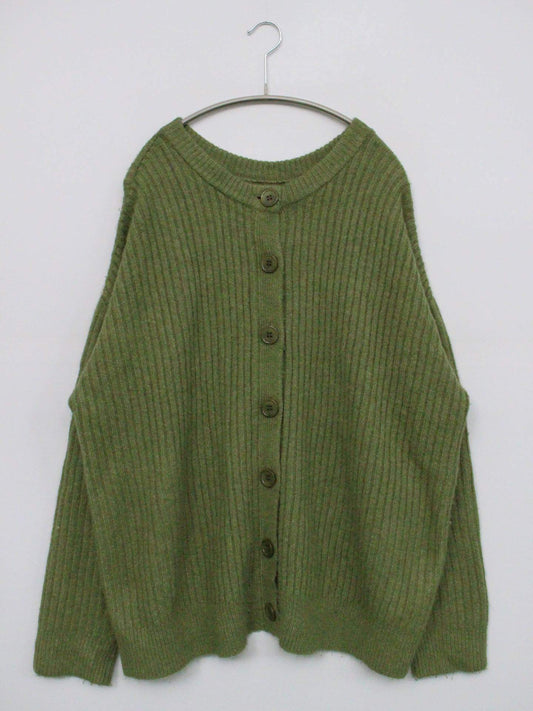 feepur/カーディガン/ボレロ/トップス/グリーン/M