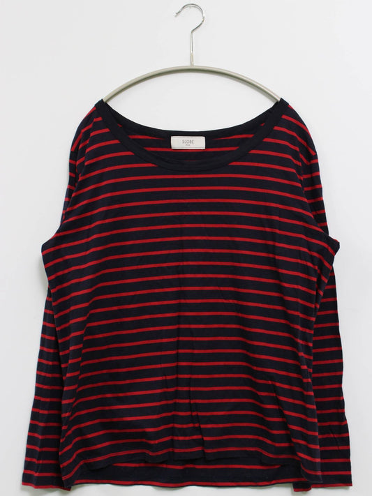 SLOBE/Tシャツ/カットソー/トップス/レッド/F