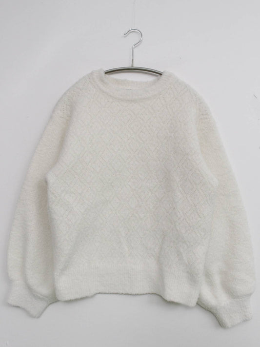 ROPE PICNIC/ロペピクニック/ニット/セーター/トップス/ホワイト/38