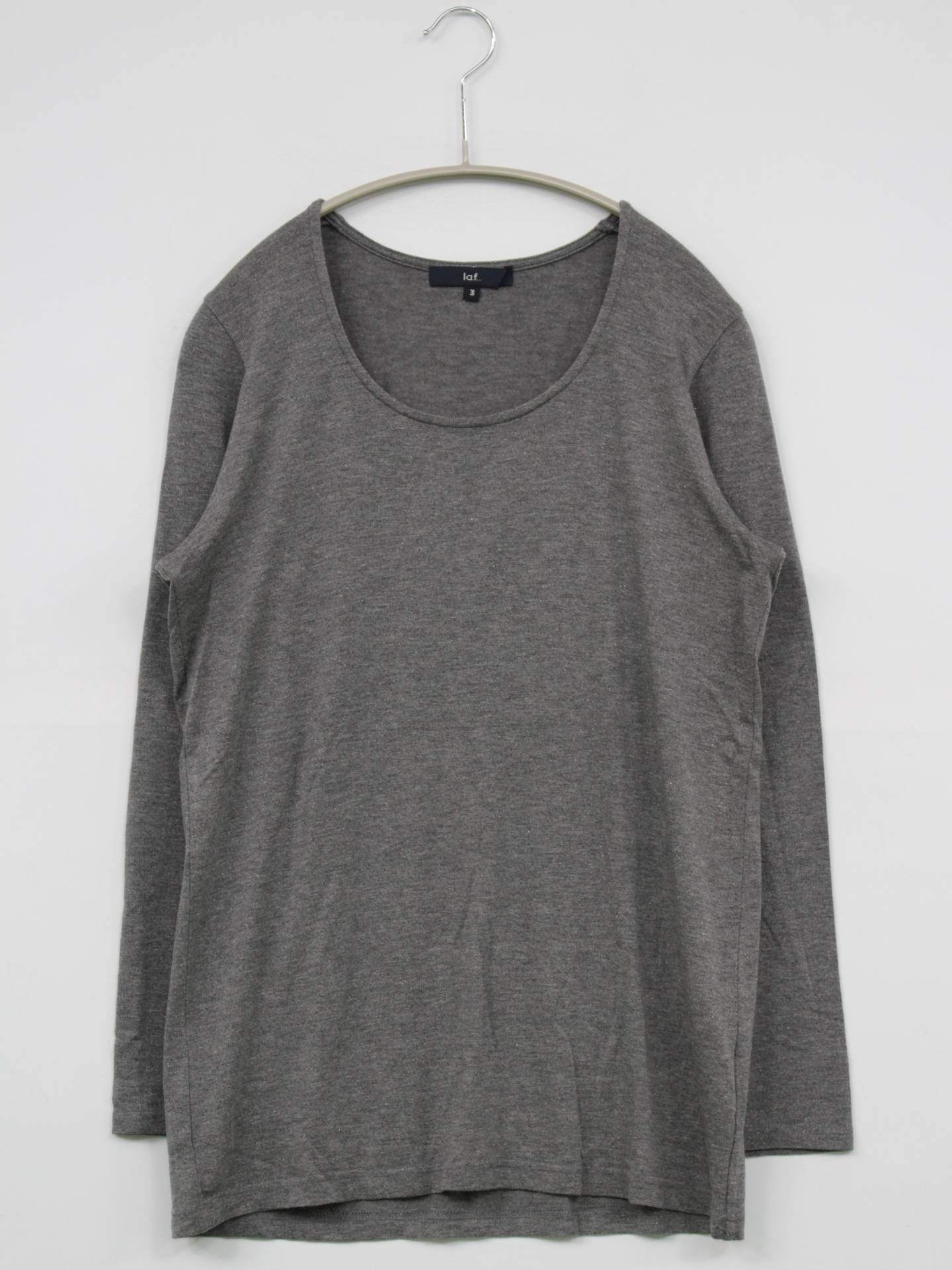 la.f.../Tシャツ/カットソー/トップス/グレー/3