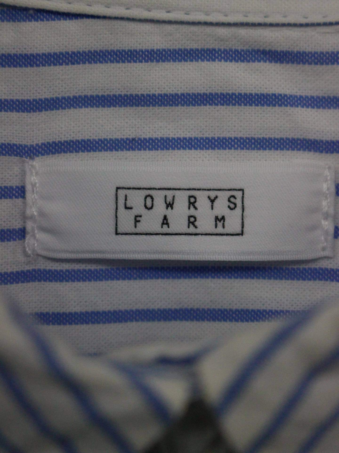LOWRYS FARM/ローリーズファーム/シャツ/ブラウス/トップス/スカイブルー/F