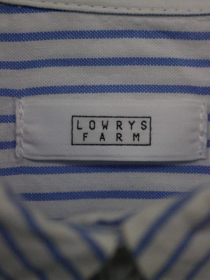 LOWRYS FARM/ローリーズファーム/シャツ/ブラウス/トップス/スカイブルー/F