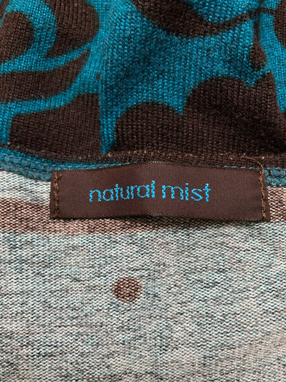 チュニック/ワンピース/ドレス/ブルー/M